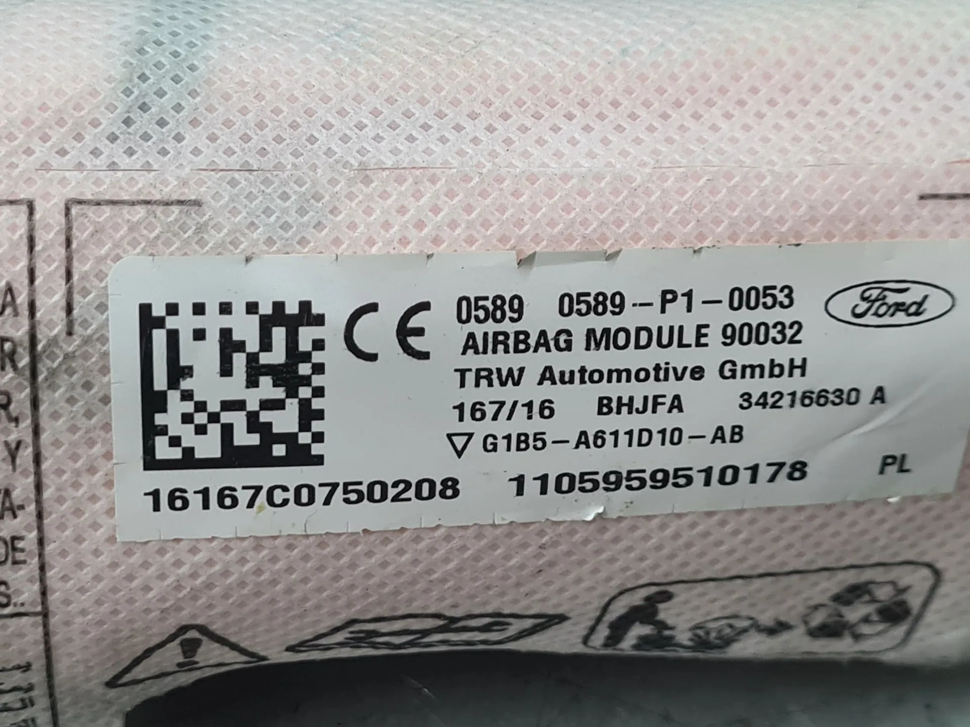 Airbag Derecho FORD Ka+ Imagem-3