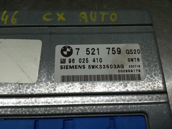 Gearbox control unit / Gearbox ECU BMW X5 (E53) Imagem-3