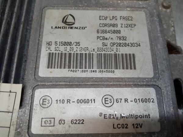 Centralina motor / ECU OPEL Corsa D Imagem-4