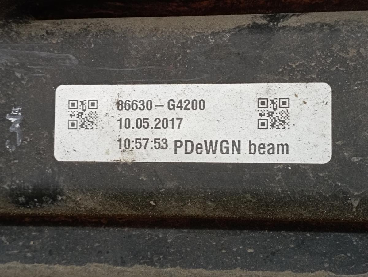 Rinforzo paraurti posteriore HYUNDAI i30 (GD) Imagem-3