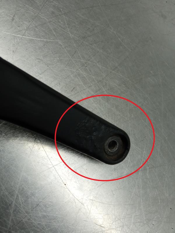 Haste / braço de escova limpa vidros frente direita VOLKSWAGEN Polo (6R, 6C) Imagem-2