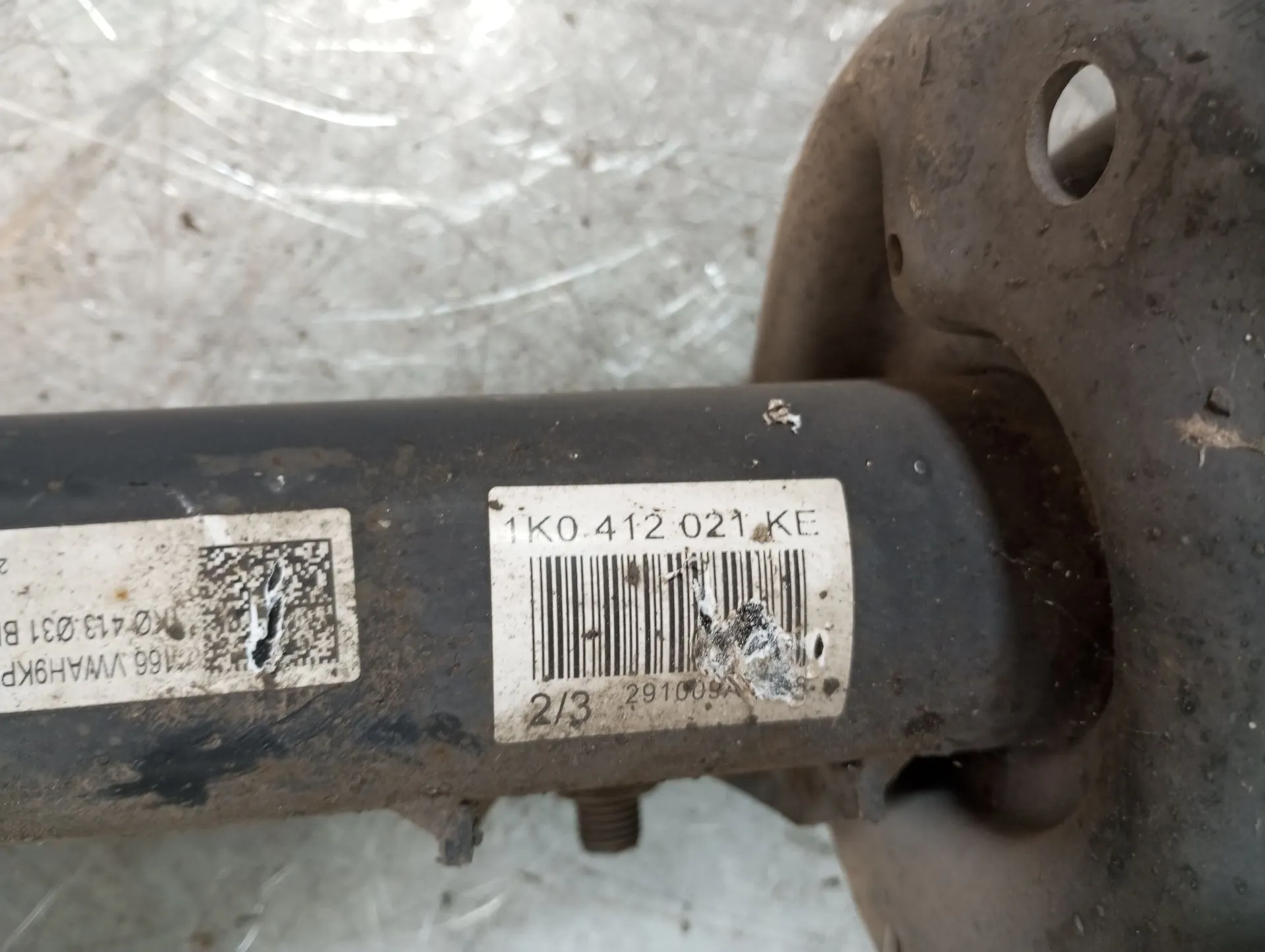 Left Front Shock Absorber VOLKSWAGEN Golf VI (5K1) Imagem-2
