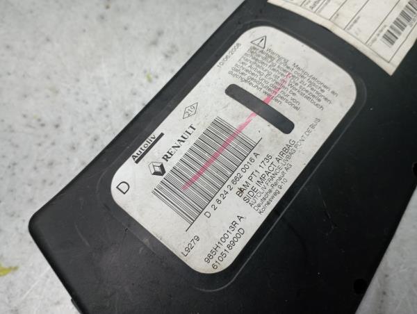 Airbag banco direito RENAULT Megane III (BZ0_) Imagem-2