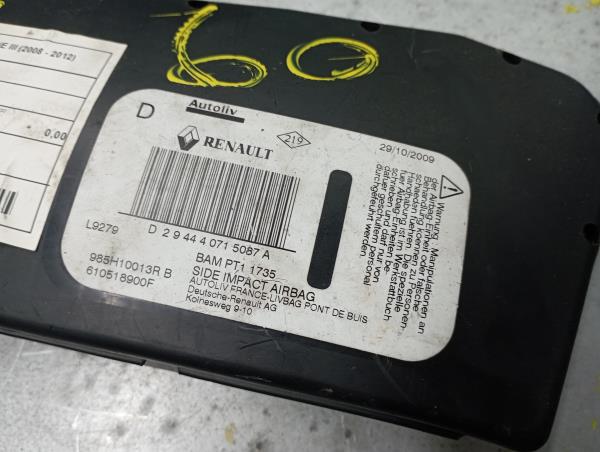 Airbag banco direito RENAULT Megane III (BZ0_) Imagem-3