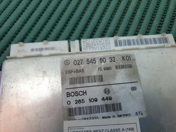 Centralina ESP  MERCEDES-BENZ Classe A (W168) Imagem-3