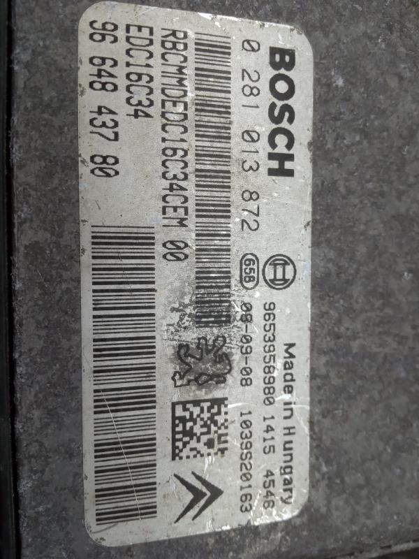 Centralina motor / ECU PEUGEOT 308 (4A_, 4C_) Imagem-3