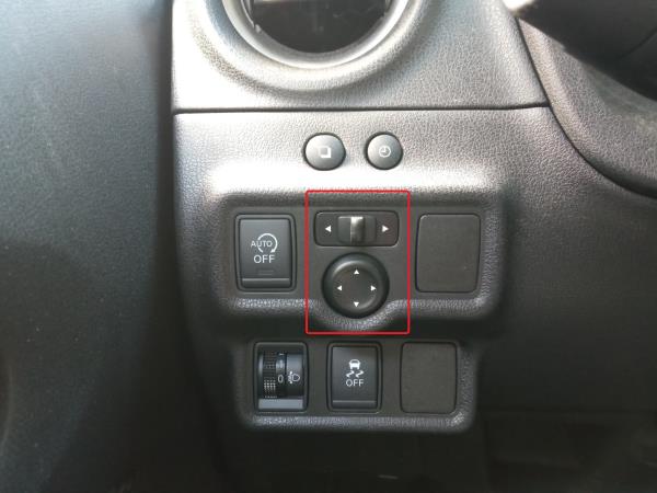 Comando de espelhos NISSAN Note (E12)