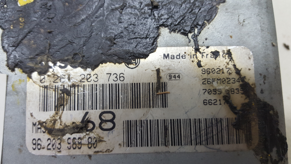 Centralina motor / ECU CITROËN Saxo (S0, S1) Imagem-7