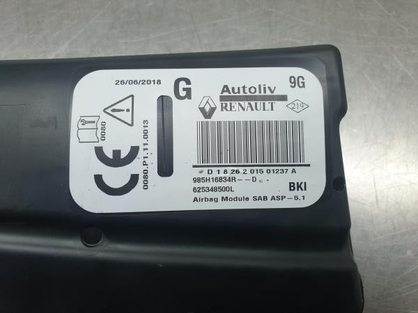 Left Seat Airbag RENAULT Captur (J5_) Imagem-2