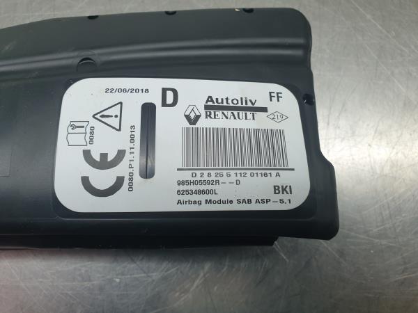 Right Seat Airbag RENAULT Captur (J5_) Imagem-2