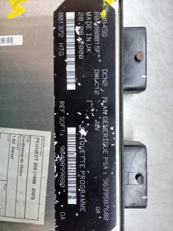 Centralina motor / ECU PEUGEOT 206 (2A/C) Imagem-3