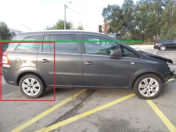 Roof OPEL Zafira B (A05) Imagem-2