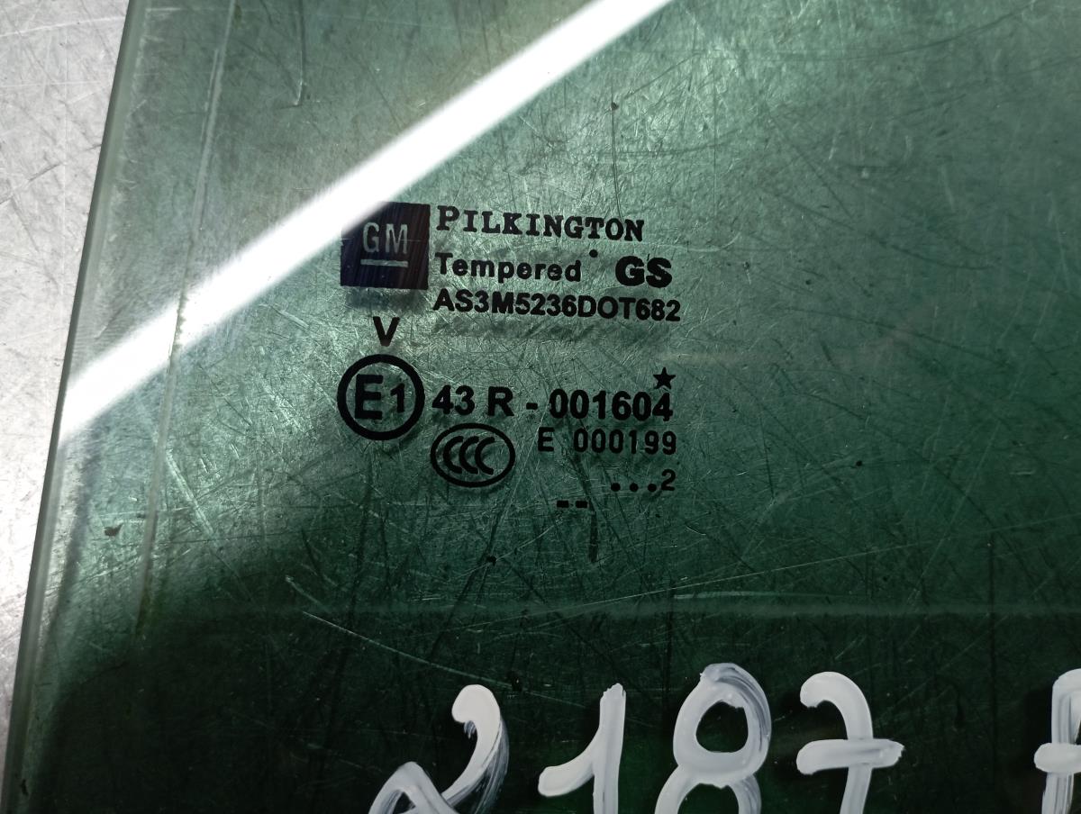 Vidrio triangular puerta Trasero Izquierdo OPEL Zafira B (A05) Imagem-1