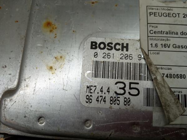 Centralina motor / ECU PEUGEOT 206 (2A/C) Imagem-3