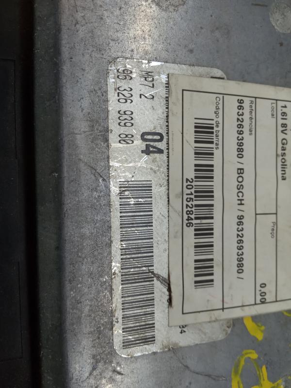 Centralina motor / ECU PEUGEOT 206 (2A/C) Imagem-3