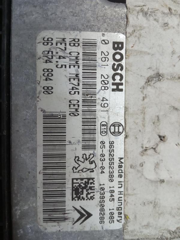 Centralina motor / ECU CITROËN C4 I (LC_) Imagem-3