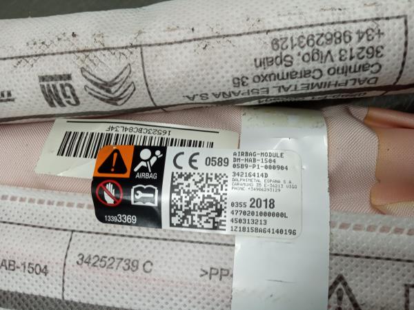 Airbag cortina esquerdo CITROËN C3 Aircross II (2R_, 2C_) Imagem-2