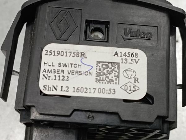 Pulsante / interruttore luci RENAULT Twingo III (BCM_) Imagem-3