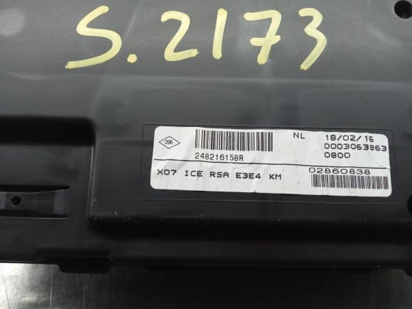 Quadrante / Cuadro de instrumentos RENAULT Twingo III (BCM_) Imagem-2