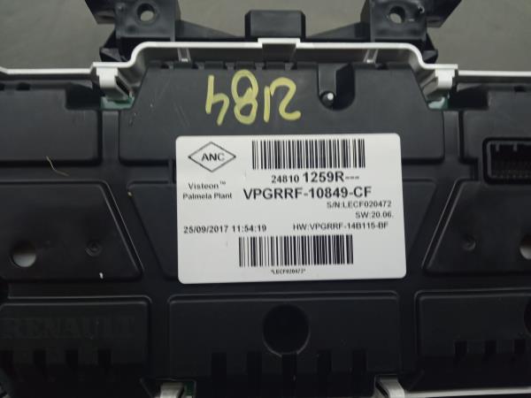 Quadrante / painel de instrumentos RENAULT Clio IV (BH_) Imagem-4