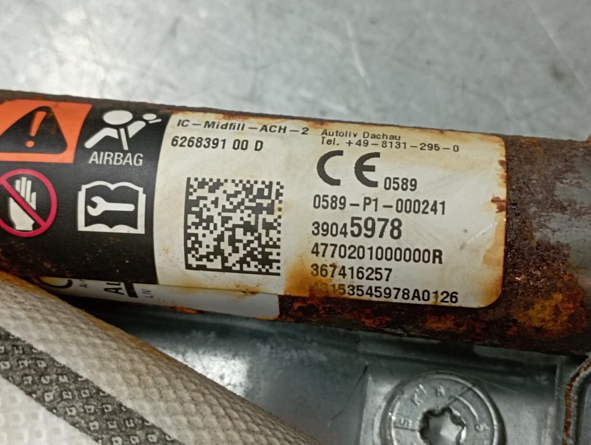 Airbag Cortina Derecho OPEL Corsa E Imagem-3