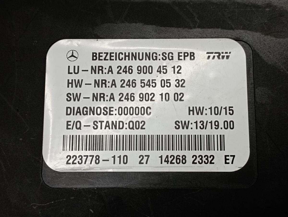 Module PDC aide au stationnement  MERCEDES-BENZ Classe A (W176) Imagem-3
