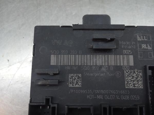 Left front Door Unit Module VOLKSWAGEN Golf VII (5G1, BQ1, BE1, BE2) Imagem-2