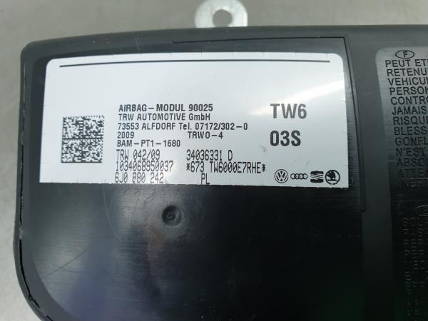 Airbag Destro SEAT Ibiza IV (6J5, 6P1) Imagem-2