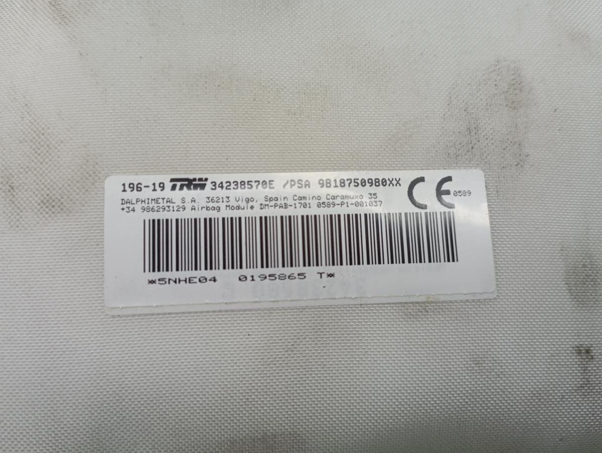 Kit airbag PEUGEOT Rifter Imagem-5