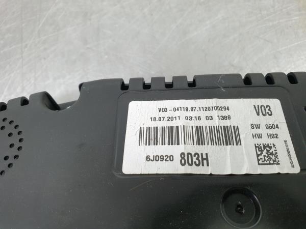 Quadrante / painel de instrumentos SEAT Ibiza IV (6J5, 6P1) Imagem-2