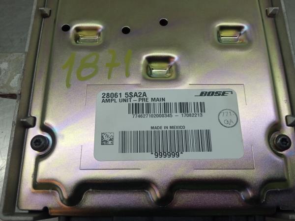 Amplificador de Altavoz NISSAN Leaf EV (ZE1) Imagem-3