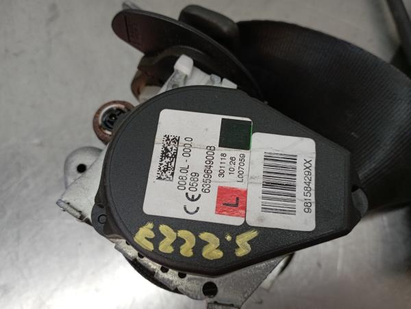 Pré-tensor cinto frente esquerdo DS DS7 Crossback (J_) Imagem-3