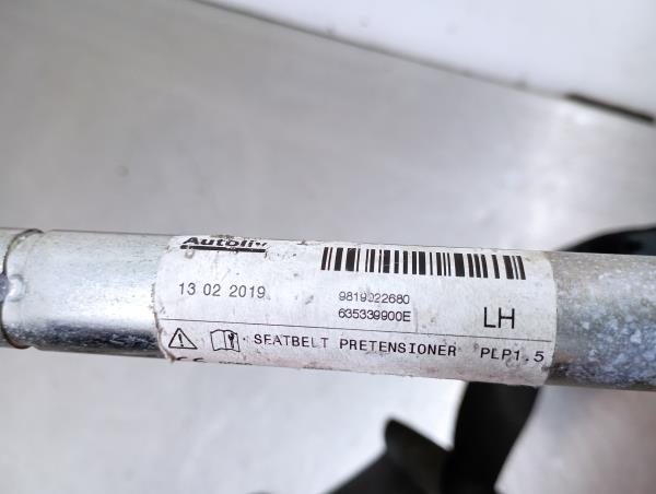 Pré-tensor cinto frente esquerdo DS DS7 Crossback (J_) Imagem-4