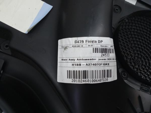 Panel puerta trasero izquierdo FORD Fiesta VII (HJ, HF) Imagem-3