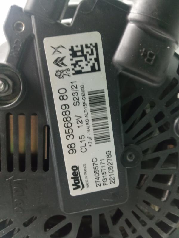 Alternador PEUGEOT 2008 II (U_) Imagem-3