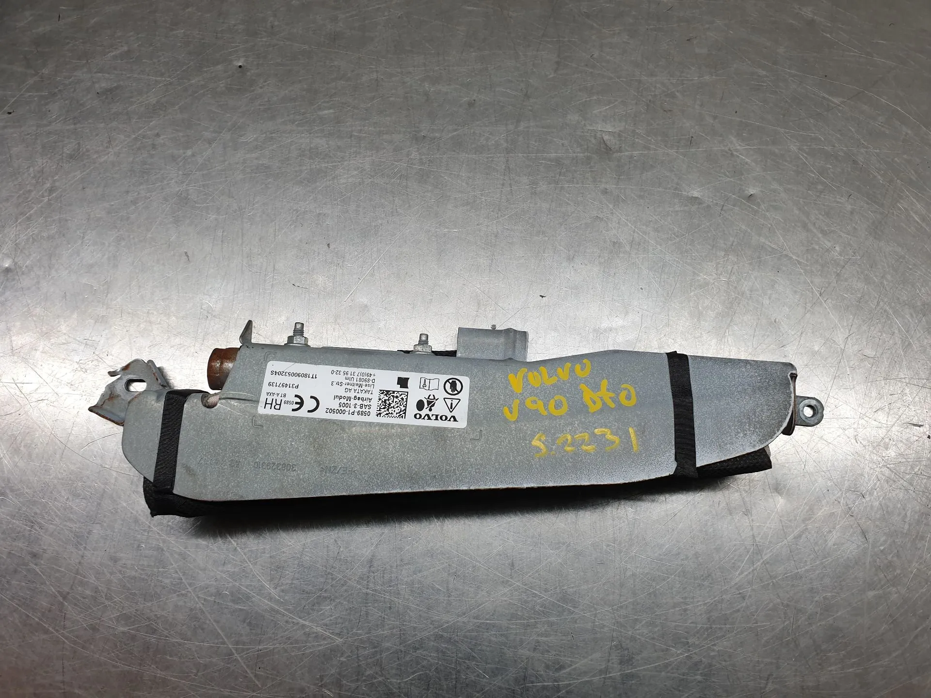 Airbag banco direito VOLVO V90 II (235) Imagem-1