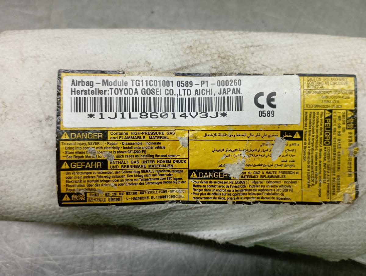 Left Seat Airbag TOYOTA Auris Touring Sports (_E18_) Imagem-2