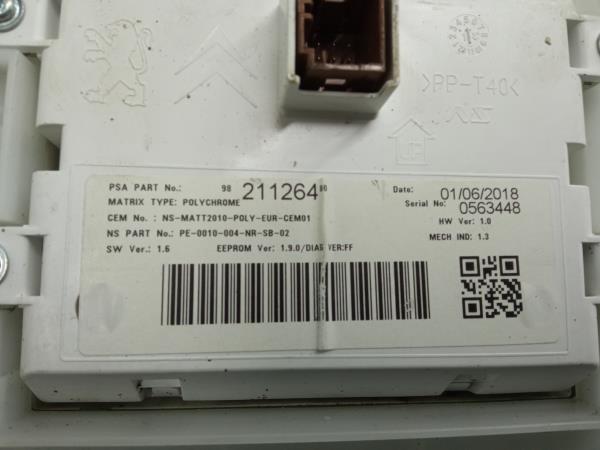 Quadrante / painel de instrumentos PEUGEOT 2008 I (CU_) Imagem-4