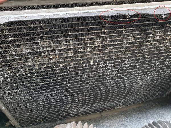 AC radiator SAAB 9-3 Sedan (YS3F)