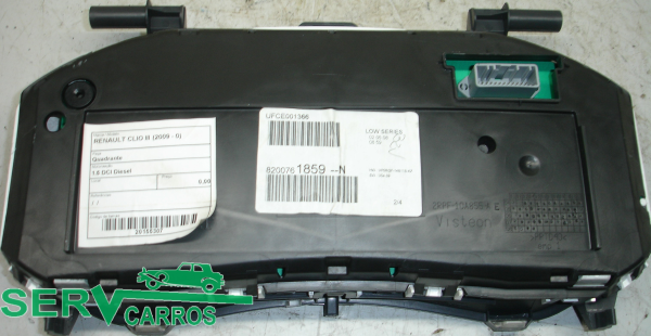 Quadrante / painel de instrumentos RENAULT Clio III (BR0/1, CR0/1) Imagem-1