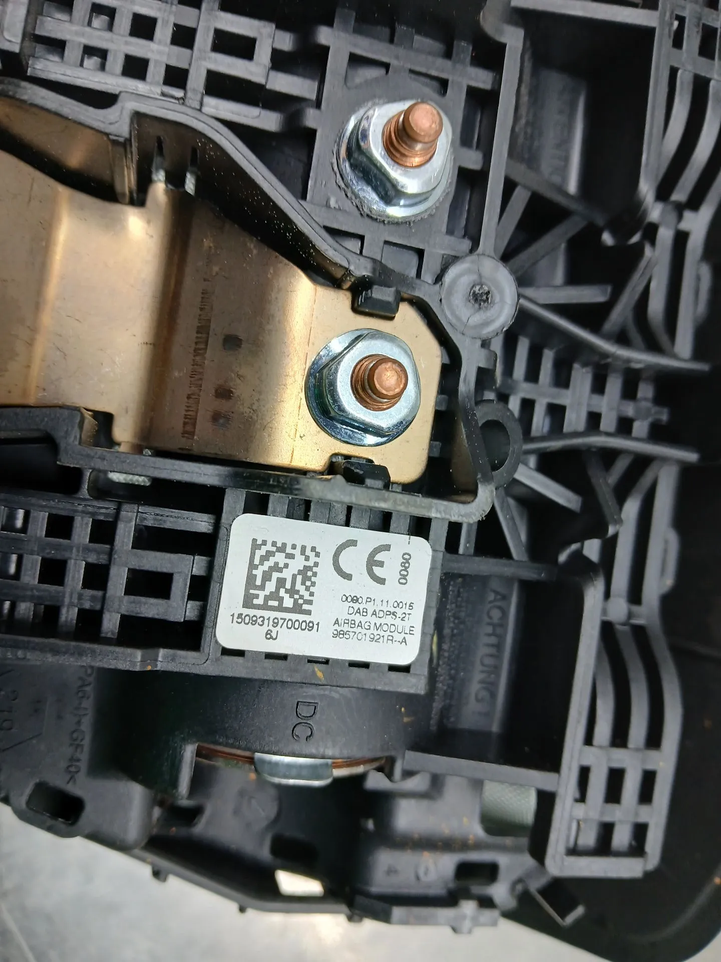 Airbag du Volant RENAULT Scénic III (JZ0/1_) Imagem-6