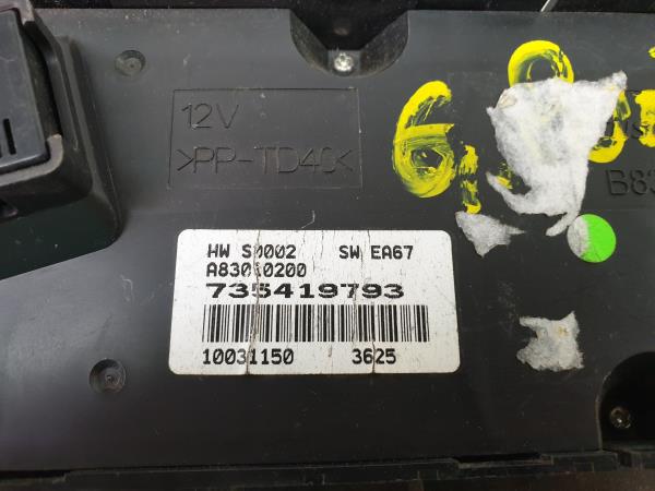 Climate control FIAT Grande Punto (199_) Imagem-2