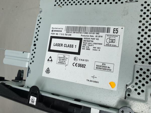 Car radio NISSAN X-Trail (T32) Imagem-4