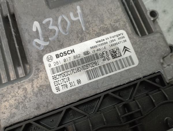 Centralina motor / ECU CITROËN C4 II (B7) Imagem-3