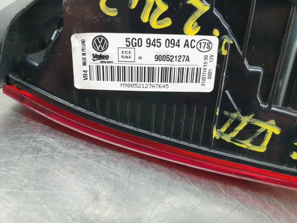 Fanale Destro Baule VOLKSWAGEN Golf VII (5G1, BQ1, BE1, BE2) Imagem-3