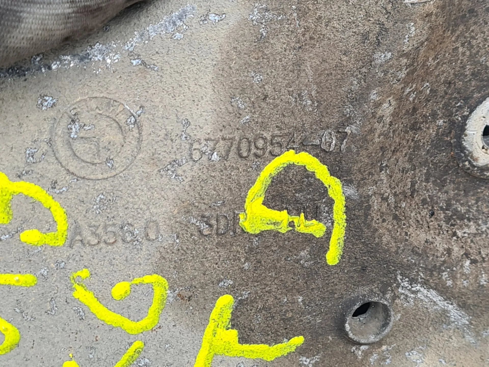 Right rear suspension arm BMW X6 (E71, E72) Imagem-2