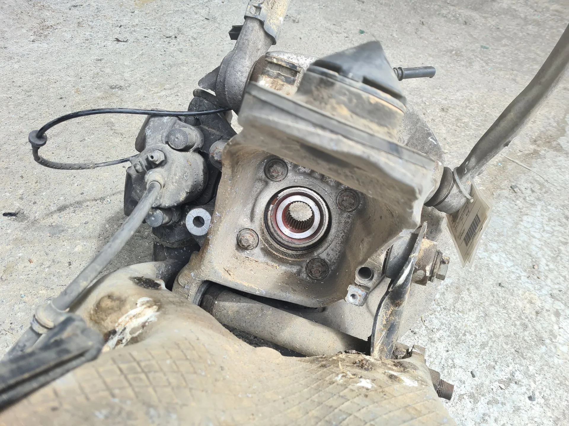 Left rear steering knuckle BMW X6 (E71, E72) Imagem-1