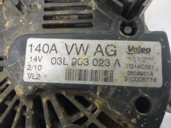 Alternador VOLKSWAGEN Golf VI (5K1) Imagem-3