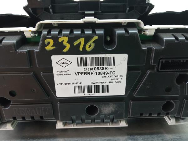 Quadrante / painel de instrumentos RENAULT Clio IV (BH_) Imagem-2