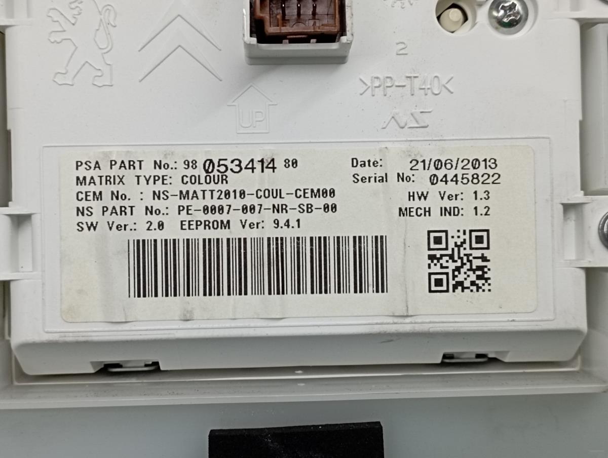 Quadrante / painel de instrumentos PEUGEOT 208 Imagem-7